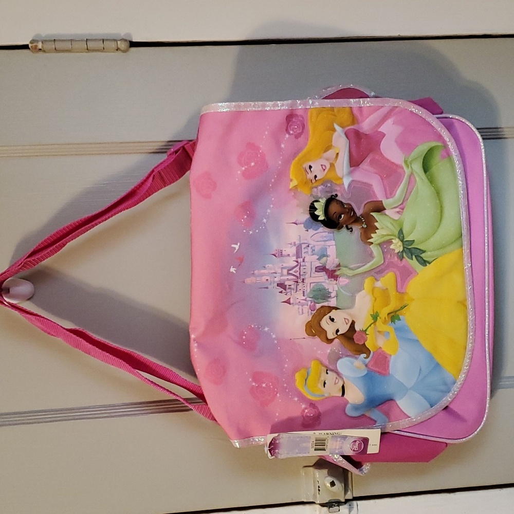 NWT Kids Disney Princess Laptop / Bookbag Satchel